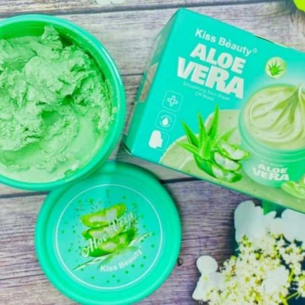 Face mask KISS BEAUTY Aloe Vera 100ml (IP150)